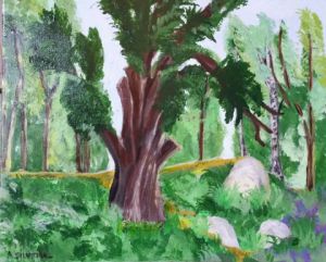 Voir le détail de cette oeuvre: Forêt de Fontainebleau 